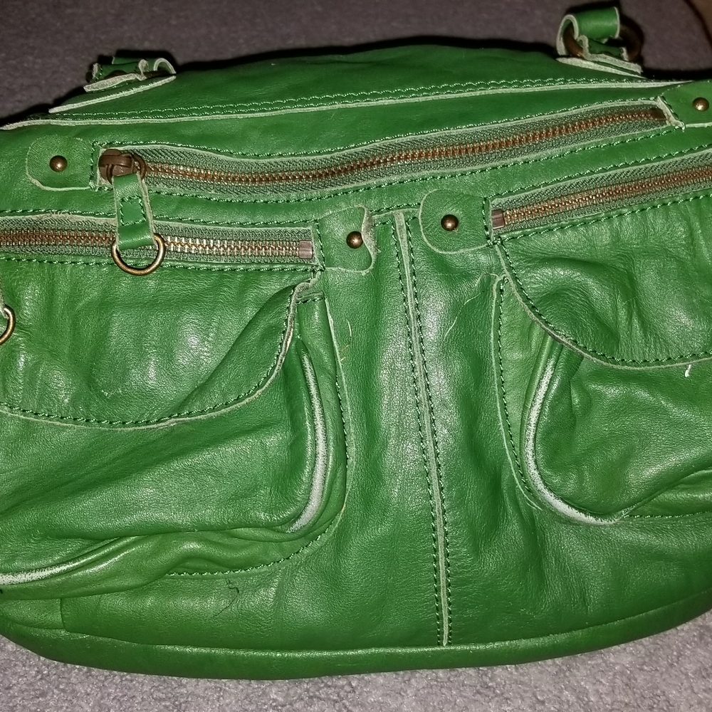 BICA CHEIA Green Purse